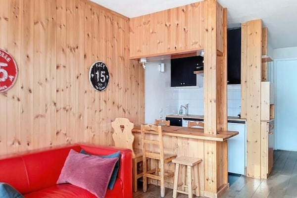 Licht appartement met ski-in/ski-out in Val d'Isère - thumbnail 2