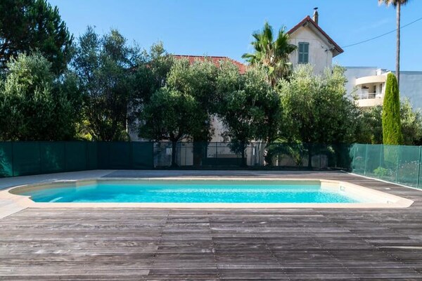 Tuinappartement Cannes California met privétuin, zwembad en parkeerplaats - thumbnail 3