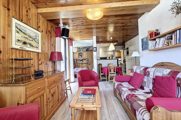 Knus appartement in het hart van Val d'Isère met uitzicht op Bellevarde - thumbnail 1