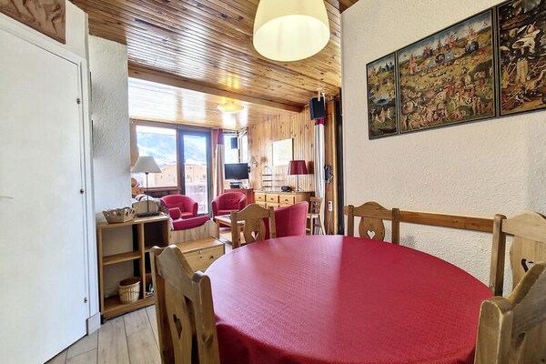 Knus appartement in het hart van Val d'Isère met uitzicht op Bellevarde - thumbnail 5