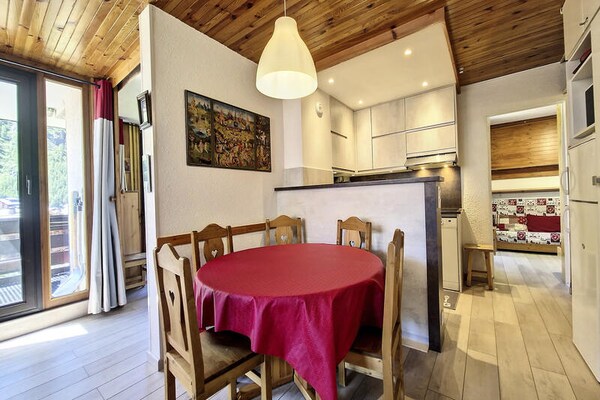 Knus appartement in het hart van Val d'Isère met uitzicht op Bellevarde - thumbnail 6