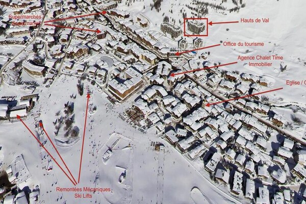 Knus appartement in Val d'Isère met uitzicht op de Bellevarde - thumbnail 2