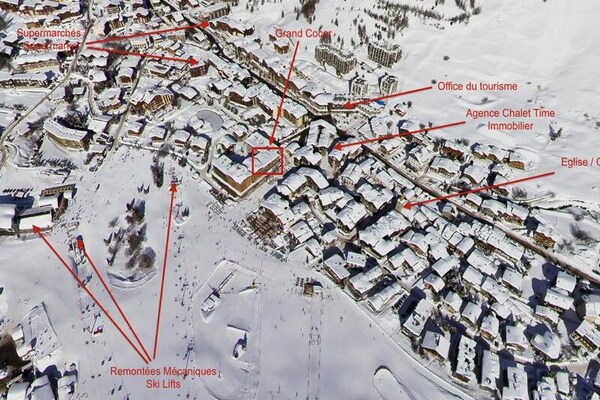 Appartement Grand Cocor: Ski-in/ski-out in Val d'Isère, 4 personen - thumbnail 2