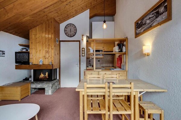 Appartement 5p met balkon op zuiden, vlakbij de piste in Val d'Isère - thumbnail 3