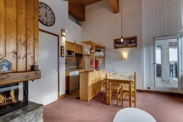 Appartement 5p met balkon op zuiden, vlakbij de piste in Val d'Isère - thumbnail 5