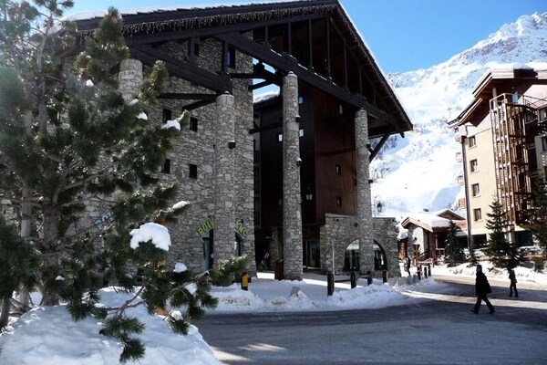 Duplex voor 6 personen in Val d'Isère Village, vlakbij de piste - thumbnail 1
