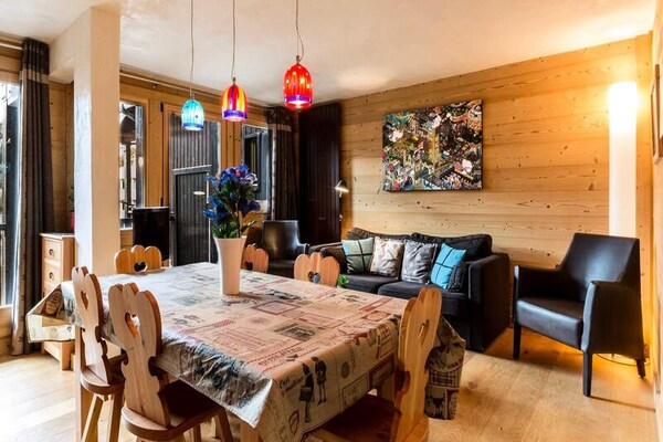 Luxe 3-slaapkamer appartement op de piste in Val d'Isère Village - thumbnail 6