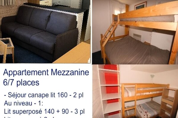 Duplex voor 7 met zwembad en sauna in Eaux-Bonnes - thumbnail 6