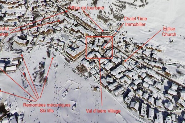 Sfeervol gerenoveerd studio-appartement op de piste in Val d'Isère - thumbnail 2