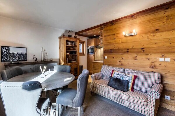 Authentiek appartement op de piste in Val d'Isère Village voor 4 personen - thumbnail 4