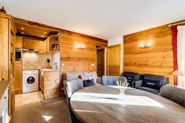 Authentiek appartement op de piste in Val d'Isère Village voor 4 personen - thumbnail 5