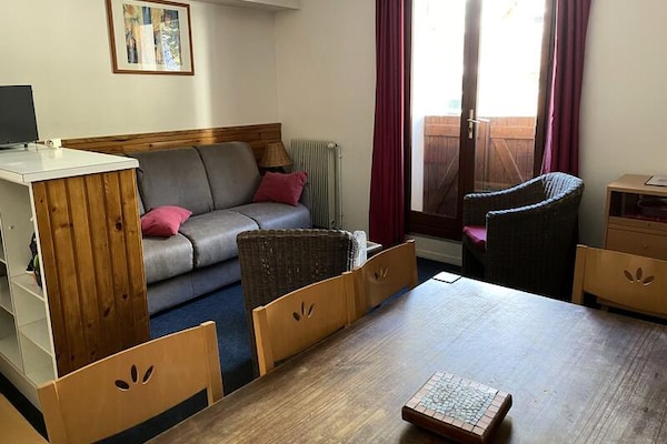 Ruim appartement voor 9 personen met zwembad en sauna in Eaux-Bonnes - thumbnail 3
