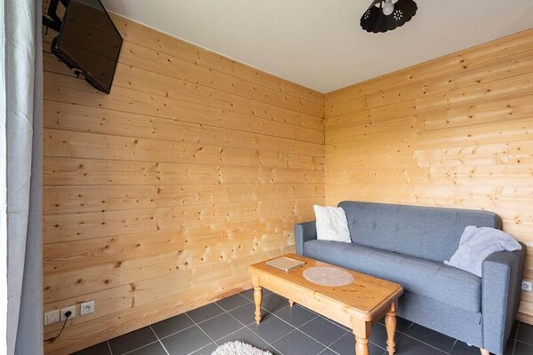 Knusse studio voor 4 in Résidence Belle Sayette, vlakbij de pistes van Germ - thumbnail 2