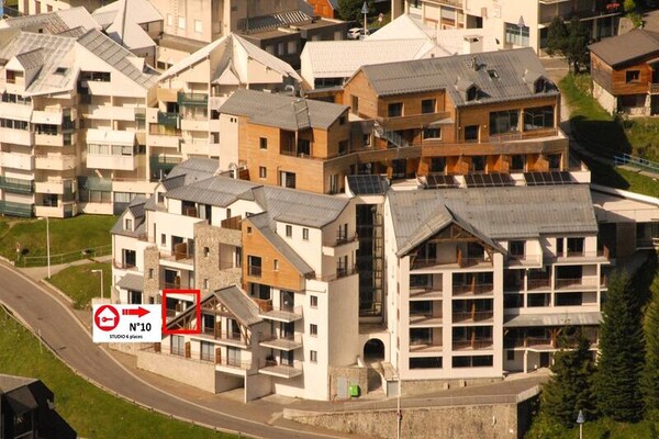 Appartement 6p in Résidence Le Portillo met zwembad, vlakbij de pistes - thumbnail 4