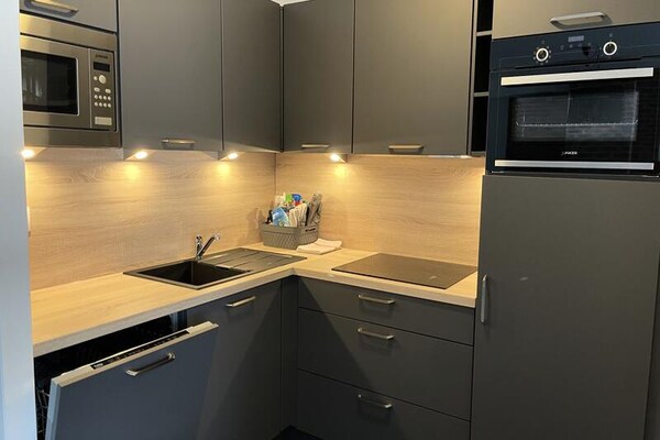 Bergappartement 66m² met zwembad, vlakbij pistes in Eaux-Bonnes - thumbnail 6