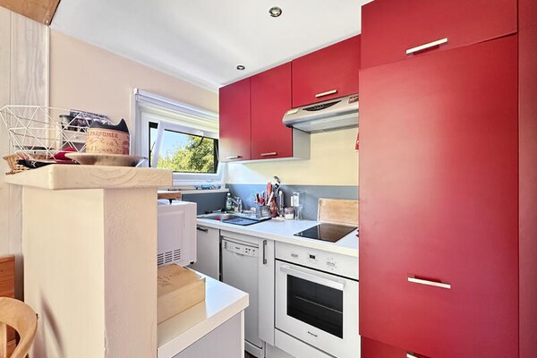 Alpenappartement in Les Carroz-d'Arâches met zuidbalkon, 50m van skibus - thumbnail 3