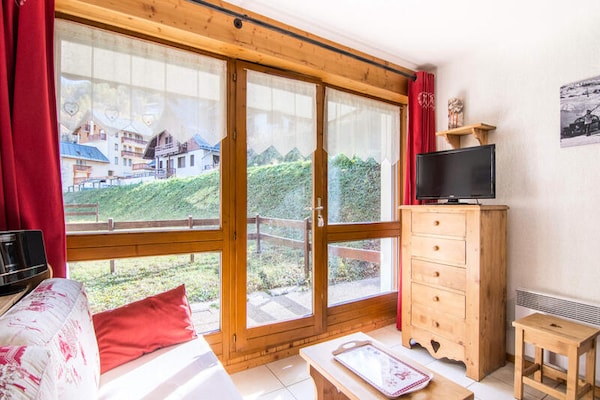 Klein maar fijn appartement in Valloire, 150m van de Sétaz-gondellift - thumbnail 5