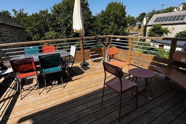 Ruim appartement voor 6 in Saint-Amans met terras en gemeenschappelijk zwembad - thumbnail 2