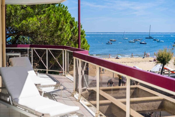 Licht appartement aan de kust van Arcachon met uitzicht op zee - thumbnail 2