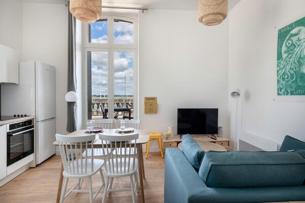 Appartement met zeezicht in hartje Le Croisic, Bretagne - thumbnail 6
