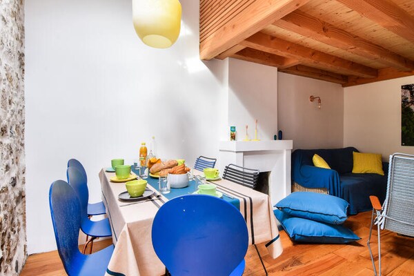Charmant vakantiehuis met blauwe luiken, 600m van strand in L'Épine - thumbnail 3