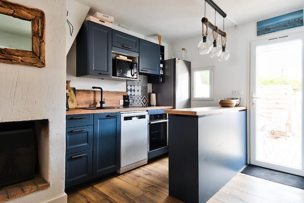 Licht appartement op 300m van strand Sables d'Or met tuin, 7 personen - thumbnail 3
