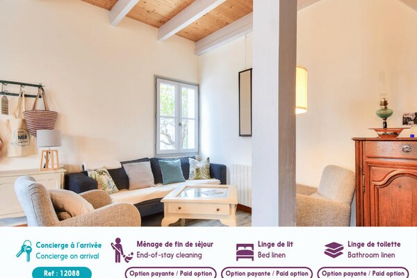 Herenhuis op Noirmoutier met 3 slaapkamers, tuin en terras - thumbnail 3