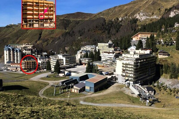 Studio vlakbij de pistes in Gourette met balkon op het zuidoosten - thumbnail 5