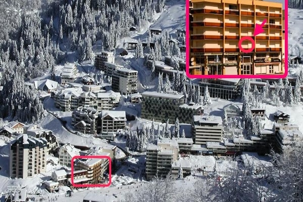 Studio vlakbij de pistes in Gourette met balkon op het zuidoosten - thumbnail 6