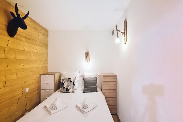 Licht appartement in Les Gets met balkon, vlakbij de piste - thumbnail 3