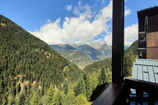 Knusse studio voor 4 personen in Valfréjus, op 50 meter van de gondellift - thumbnail 2