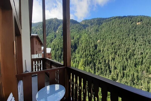 Knusse studio voor 4 personen in Valfréjus, op 50 meter van de gondellift - thumbnail 3