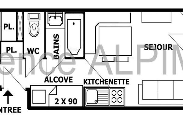 Zonnig appartement met uitzicht op de Mont Bisanne in Hauteluce - thumbnail 3