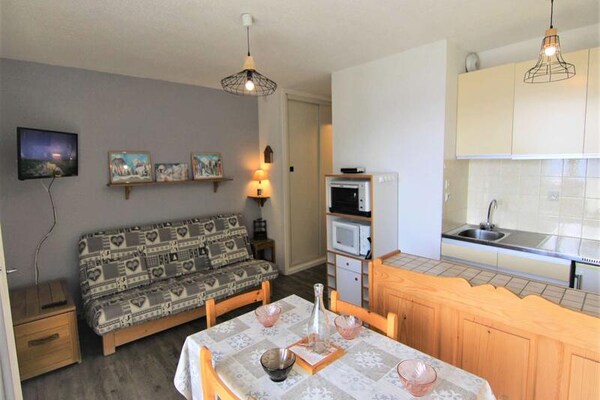 Charmant studio-appartement in hartje Les Saisies, ideaal voor 4 personen - thumbnail 1