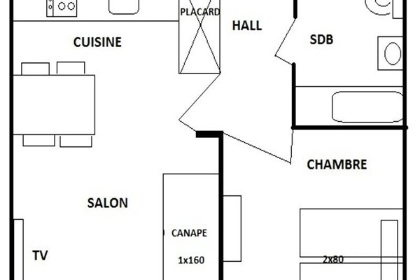 Knus appartement op 1 km van Les Saisies met zwembad en zuidbalkon - thumbnail 3