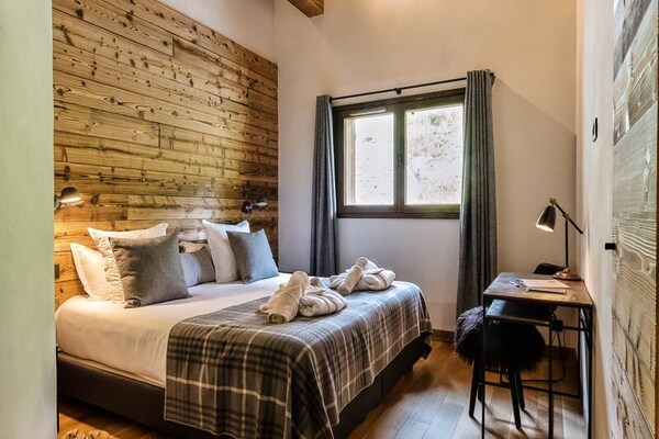 Luxe 8-persoons appartement met privé spa & sauna in Hauteluce - thumbnail 5