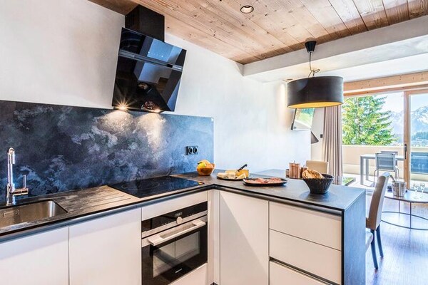Alpenappartement met wellness & uitzicht op Mont Bisanne, nabij piste - thumbnail 3