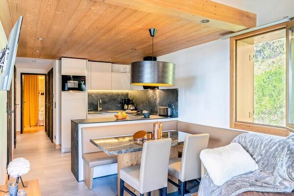 Residence Des Armaillis: Appartement 8p, wellness & skipiste op 50m - thumbnail 6