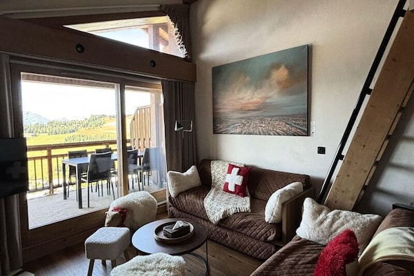 Ruim 4-sterrenappartement in Les Saisies met wellness, vlakbij de piste - thumbnail 1