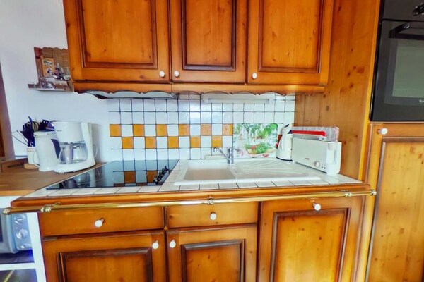 Appartement 7p met balkon, zwembad en uitzicht bij Les Saisies - thumbnail 4