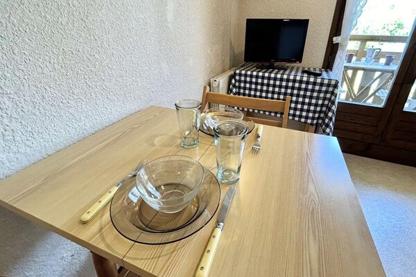 Compact appartement in Résidence Le Front De Neige, Megève - thumbnail 5