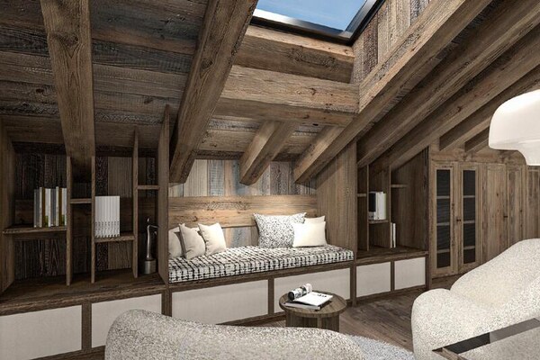 Luxe chalet Résidence Covarel: 323m² wellness in Méribel voor 12 personen - thumbnail 4