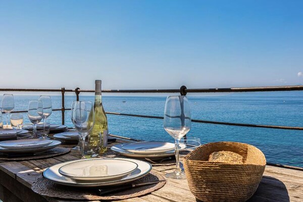 Authentiek vissershuis aan zee met jacuzzi in Erbalunga, Cap Corse - thumbnail 3
