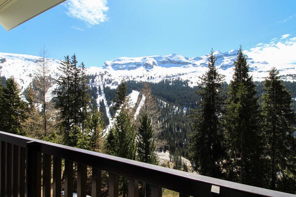 Zonnig appartement op het zuiden in Flaine Forêt, direct bij de piste - thumbnail 4