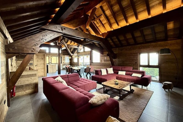 Ruim appartement voor 12 personen in Fontcouverte La Toussuire, direct bij de piste - thumbnail 1