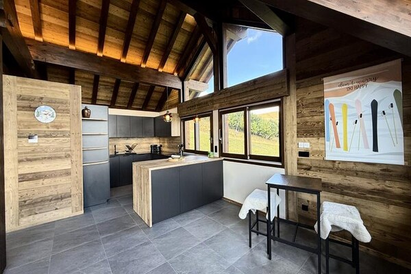 Ruim appartement voor 12 personen in Fontcouverte La Toussuire, direct bij de piste - thumbnail 4