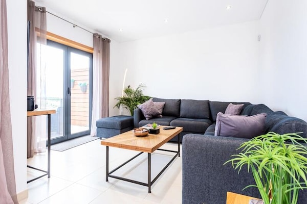 Casa Chic: panoramisch appartement voor 8 in Raposeira, Algarve - thumbnail 6