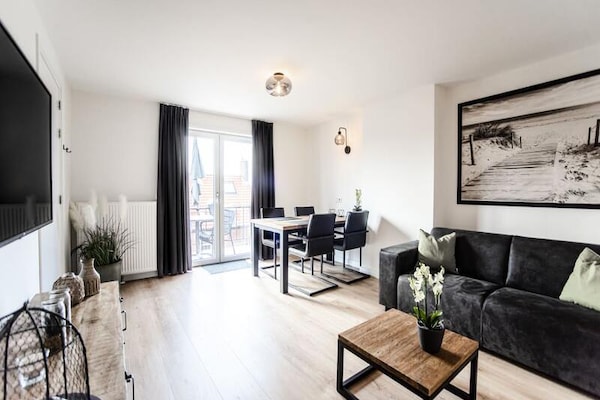 Seawave Apartment 54: Stijlvol appartement op 150 meter van het strand - thumbnail 2