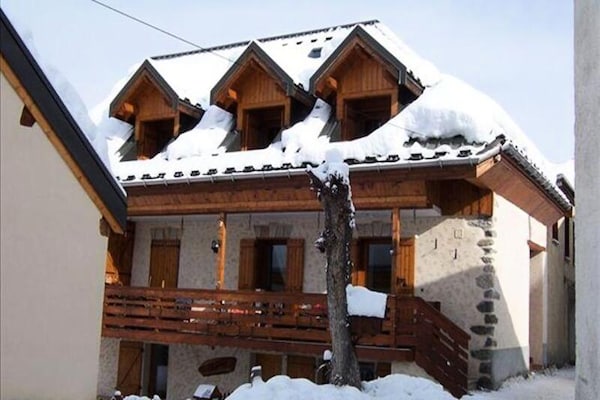 Duplexappartement Maison Lucine in hartje Valloire, 50m van gondellift - thumbnail 1