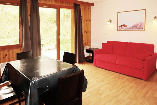 Appartement aan de piste in Les Orres 1800 met zuidterras en wellness - thumbnail 5